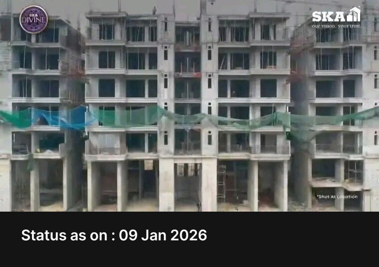 Exterior View, ska-divine 3 Bedroom 1855 Sq.Ft. Apartment In Sector 1 Wave City Ghaziabad 10014079