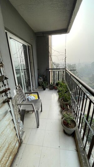 Balcony in 2.5 BHK Apartment at Saviour Park, Mohan Nagar – for Rent
