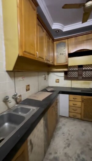 Kitchen in 3 BHK Builder Floor at Patel Nagar – for Rent