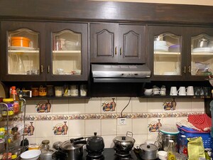 Kitchen in 3 BHK Builder Floor at Chittaranjan Park – for Rent