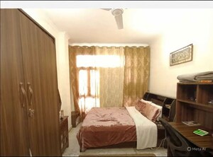 Bedroom in 3 BHK Builder Floor at Chittaranjan Park – for Rent