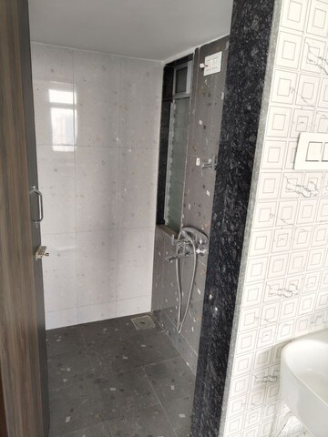 Bathroom in 1 BHK Apartment at Vinay Unique Sky, Virar West – for Rent