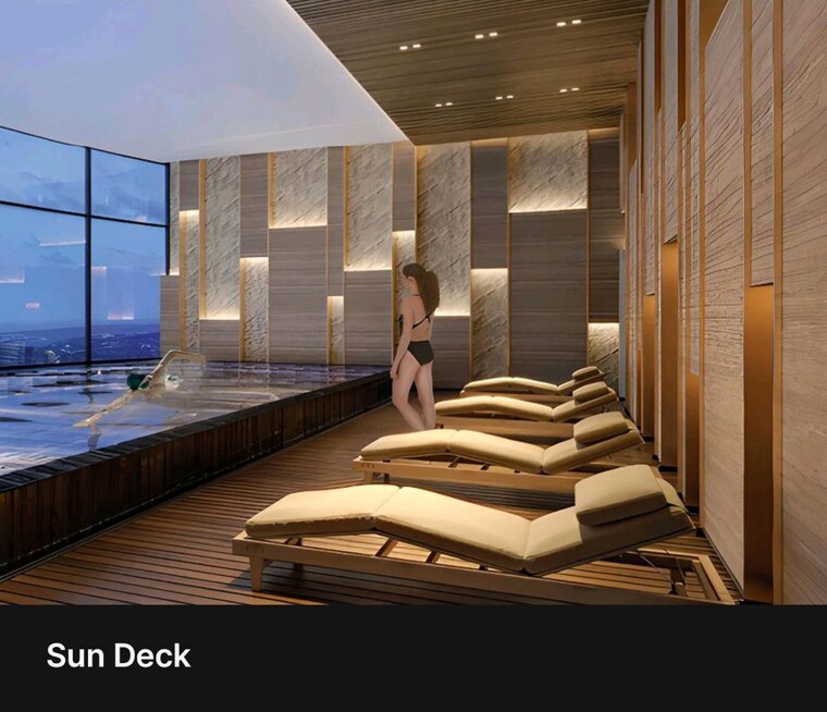 Swimming Pool, gaur-nyc-residences 4 Bedroom 2210 Sq.Ft. Apartment In Sector 3 Wave City Ghaziabad 10014115