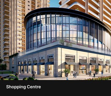 4 BHK Apartment – Exterior View View at Gaur NYC Residences, Sector 3 Wave City - for Sale