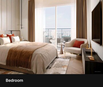 Bedroom in 4 BHK Apartment at Gaur NYC Residences, Sector 3 Wave City – for Sale