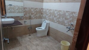 Bathroom in 2 BHK Builder Floor at Vishesh Khand, Gomti Nagar – for Rent