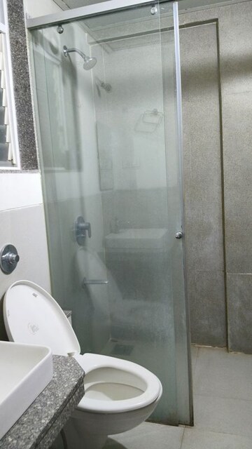 Bathroom in 2 BHK Apartment at Goel Ganga Acropolis, Baner – for Rent