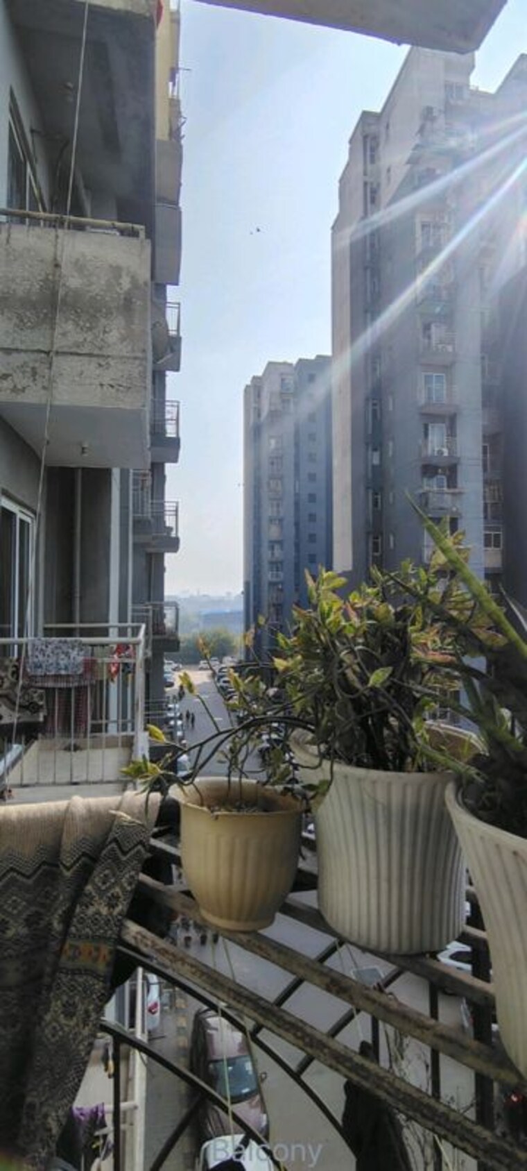 Balcony, aditya-urban-homes 2 Bedroom 840 Sq.Ft. Apartment In Shahpur Bamheta Ghaziabad 10014168