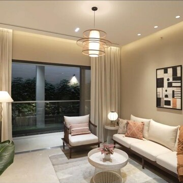 Living Room in 3 BHK Apartment at Solitaire Kothrud, Kothrud – for Sale