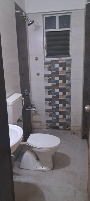 Bathroom in 2 BHK Apartment at Shri Sainath Sentosa Pearl, Wakad – for Rent