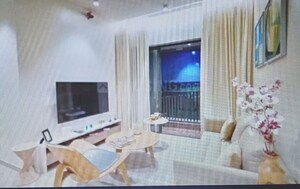 Living Room in 2 BHK Apartment at Shapoorji Pallonji Joyville Kolkata, Kona – for Sale