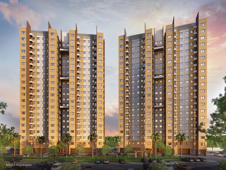3 BHK + Extra Room 1145 Sq.Ft. Apartment in SPRE Joyville Western Heights