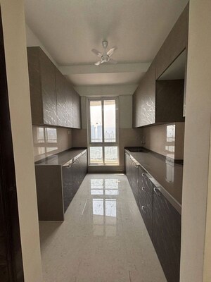 Kitchen in 3 BHK Apartment at Rosa Manhattan, Ghodbunder Road – for Rent