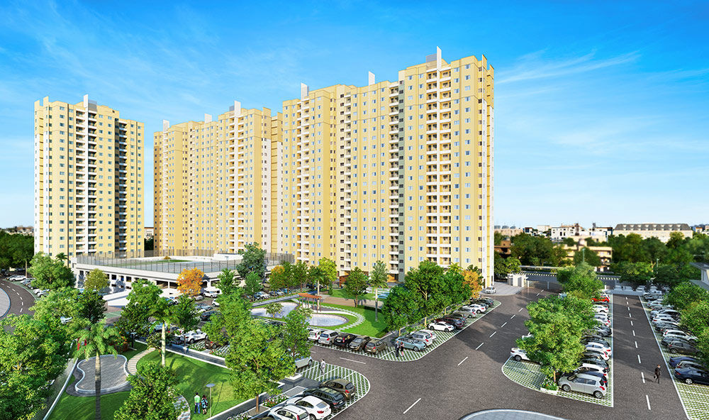 3 BHK + Extra Room Apartment For Sale in Shapoorji Pallonji Joyville Kolkata