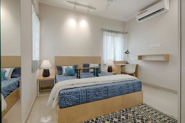 Bedroom, shapoorji-pallonji-joyville-kolkata 3 Bedroom 1145 Sq.Ft. Apartment In Kona Kolkata 10014247