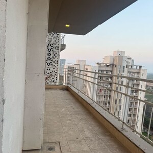 Balcony in 4 BHK Apartment at Puri Diplomatic Greens Phase I, New Palam Vihar Phase 3 – for Rent