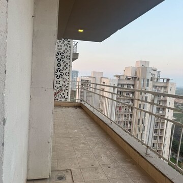 Balcony in 4 BHK Apartment at Puri Diplomatic Greens Phase I, New Palam Vihar Phase 3 – for Rent
