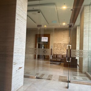 Building Lobby in 4 BHK Apartment at Puri Diplomatic Greens Phase I, New Palam Vihar Phase 3 – for Rent