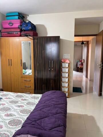 Bedroom in 2 BHK Apartment at Parshwa Raga, Lohgaon – for Rent