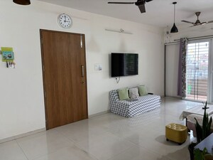 Living Room in 2 BHK Apartment at Parshwa Raga, Lohgaon – for Rent