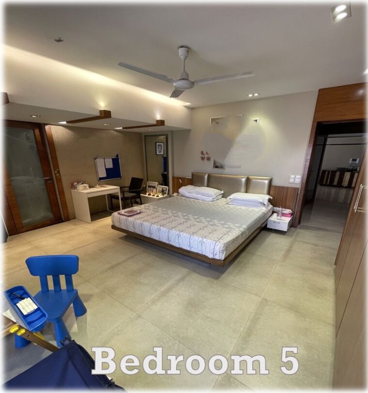 Bedroom, evershine-jewel 6 Bedroom 4272 Sq.Ft. Apartment In Khar West Mumbai 10014257