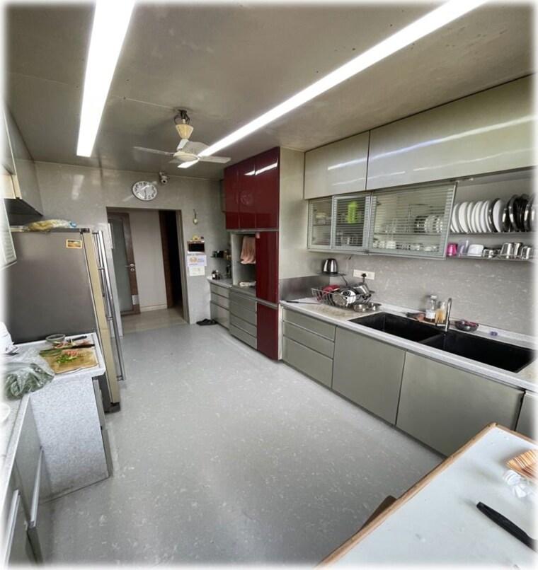 Kitchen, evershine-jewel 6 Bedroom 4272 Sq.Ft. Apartment In Khar West Mumbai 10014257