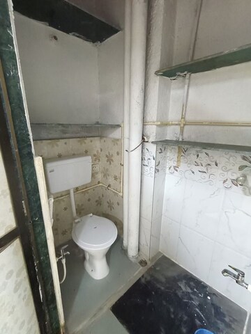Bathroom in 1 BHK Apartment at Poonam Tower, Andheri West – for Rent