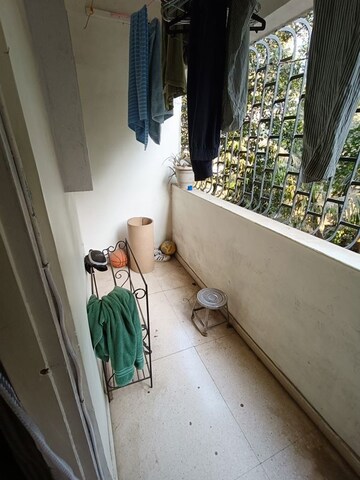 Balcony in 4 BHK Apartment at Amity CHS, Andheri West – for Rent