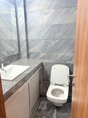 Bathroom in 2 BHK Apartment at Kalpataru The Sunrise, Kolshet Road – for Rent