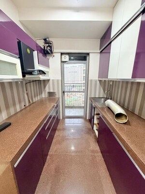 Kitchen in 2 BHK Apartment at Kalpataru The Sunrise, Kolshet Road – for Rent