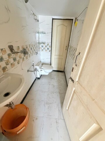 Bathroom in 2 BHK Apartment at Shree Aasavari Apartment, Vartak Nagar – for Rent