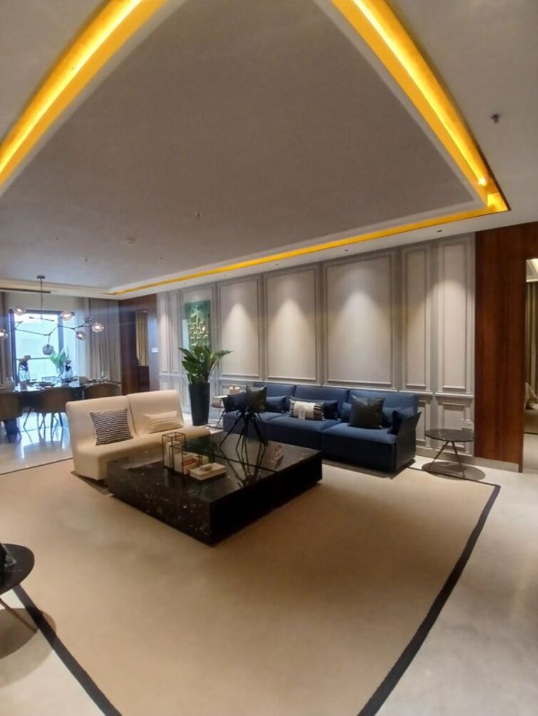 Living Room, kokapet 4 Bedroom 4617 Sq.Ft. Apartment In Kokapet Hyderabad 10014285