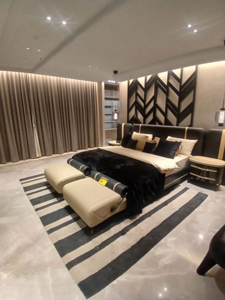 Master Bedroom, kokapet 4 Bedroom 4617 Sq.Ft. Apartment In Kokapet Hyderabad 10014285