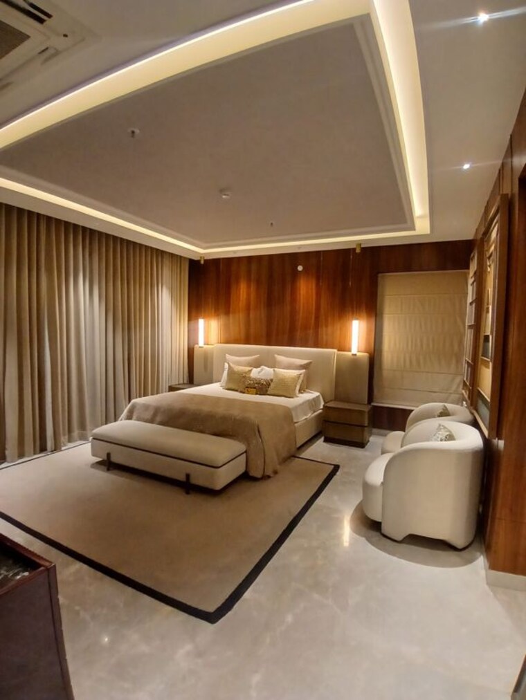 Living Room, kokapet 4 Bedroom 4617 Sq.Ft. Apartment In Kokapet Hyderabad 10014285