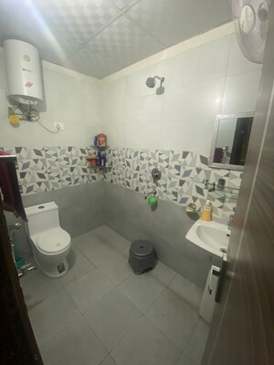 Bathroom in 3 BHK Builder Floor at Sector 15 ii – for Rent