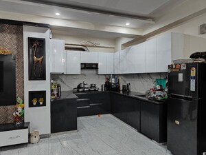 Kitchen in 3 BHK Builder Floor at Sector 15 ii – for Rent