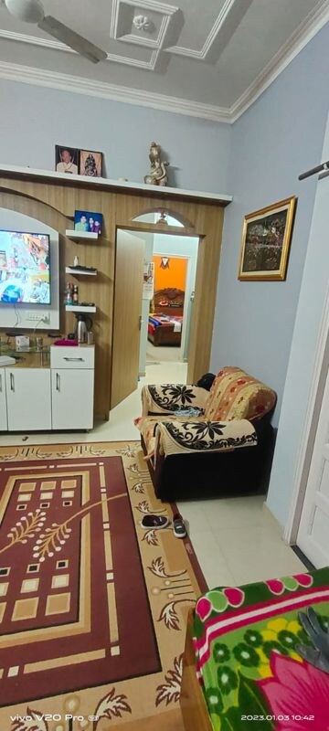 Living Room in 6 BHK Independent House at Laxman Vihar – for Sale