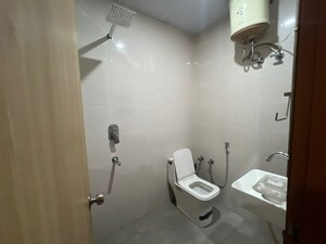 Bathroom in 3 BHK Builder Floor at Sector 15 ii – for Rent