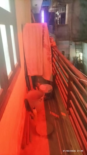 Balcony in 1 BHK Apartment at Manglapuri – for Rent