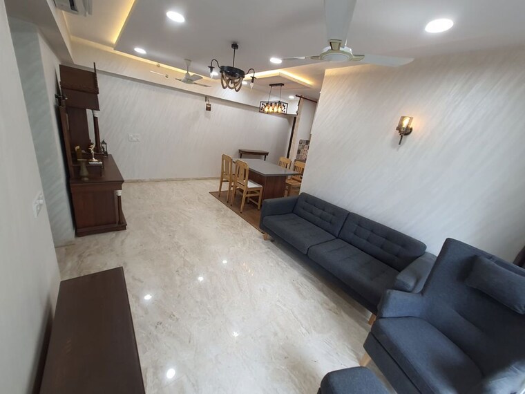 Living Room, l-t-emerald-isle 2 Bedroom 1100 Sq.Ft. Apartment In Powai Mumbai 10014357