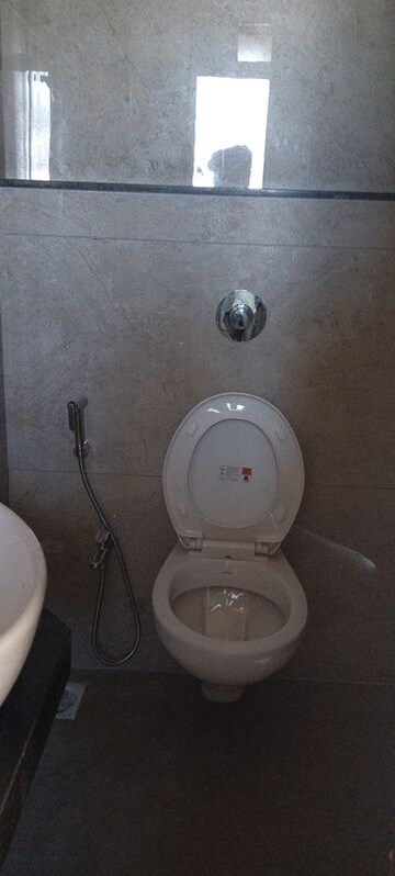 Bathroom in 3 BHK Apartment at Metro Millennium, Malad West – for Rent