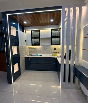 Kitchen in 2 BHK Builder Floor at Indrapuram – for Sale