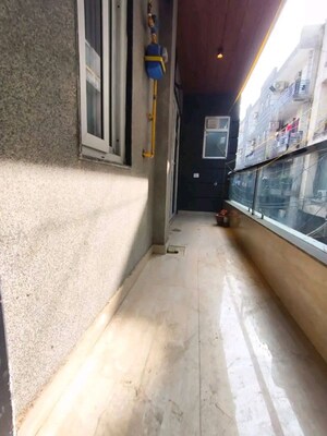 Balcony in 3 BHK Builder Floor at Palm Residency Chhatarpur, Chattarpur – for Rent