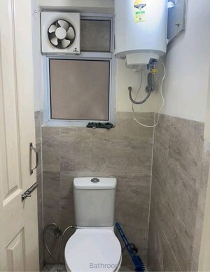 Washroom in 1 BHK Apartment at Wave Dream Homes, Wave City – for Rent