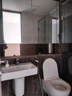 Washroom in 2 BHK Apartment at Lodha The Park, Worli – for Rent