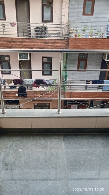 Balcony in 1 RK Builder Floor at Vipul Square, Sushant Lok I – for Rent