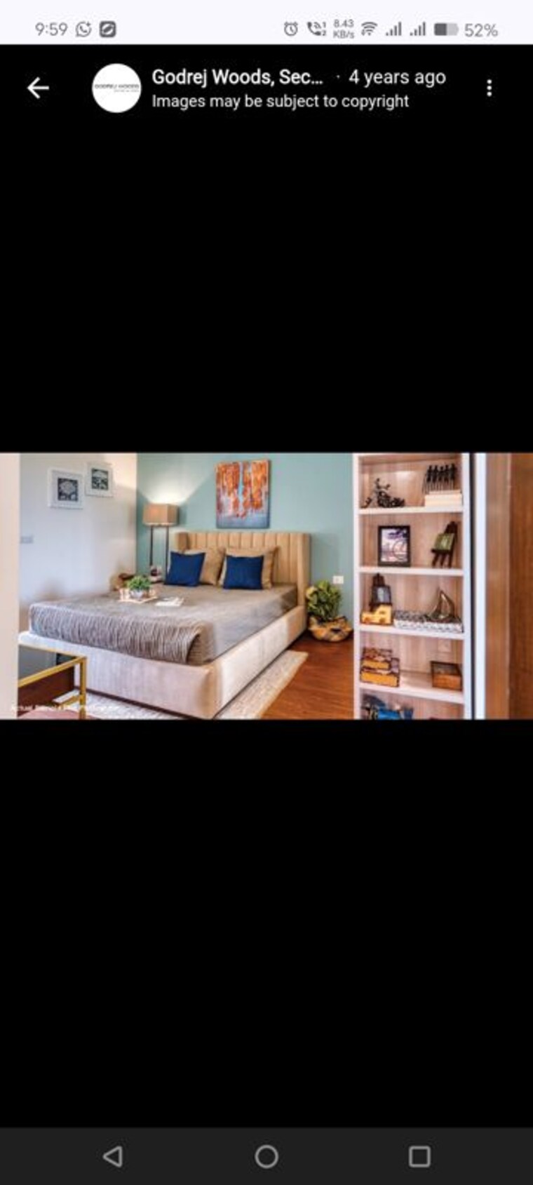 Bedroom, godrej-woods 2 Bedroom 1054 Sq.Ft. Apartment In Sector 43 Noida 10014441