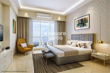 Bedroom in 3 BHK Apartment at LnT Veridian, Powai – for Rent
