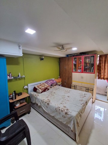 Bedroom in 1 BHK Apartment at Parmar Residency, Kondhwa – for Sale