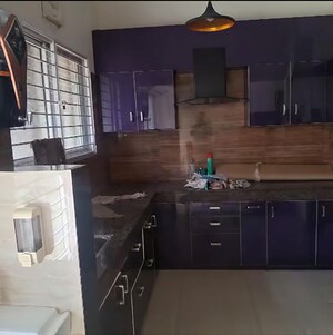 Kitchen in 3 BHK Apartment at Subham Buildwell, Ambikagirinagar – for Rent